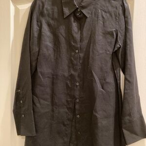 Ellen Tracy Linen Shirt
